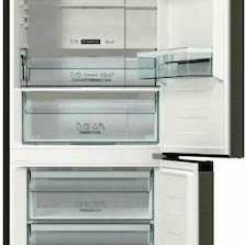 Gorenje Ψυγειοκαταψύκτης 304lt NoFrost Υ186xΠ59xΒ59.5εκ. Inox N619EAXL4