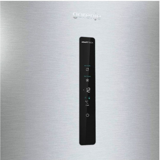 Gorenje Ψυγειοκαταψύκτης 304lt NoFrost Υ186xΠ59xΒ59.5εκ. Inox N619EAXL4