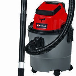 Einhell Tcvc 18/15 Li Solo Επαναφορτιζόμενη Σκούπα Υγρών / Στερεών Χωρίς Φορτιστή και Μπαταρία με Πλαστικό Κάδο 15lt