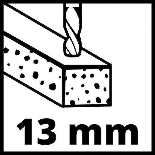 Einhell TC-ID 550 E Κρουστικό Δράπανο 550W