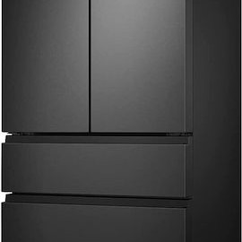 Hisense Ψυγείο Ντουλάπα 480lt Total NoFrost Υ181.7xΠ79.4xΒ70.6εκ. Μαύρο RF540N4SBF2