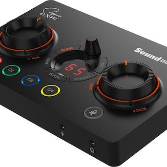 Creative Εξωτερική USB Κάρτα Ήχου 7.1 70SB185000000