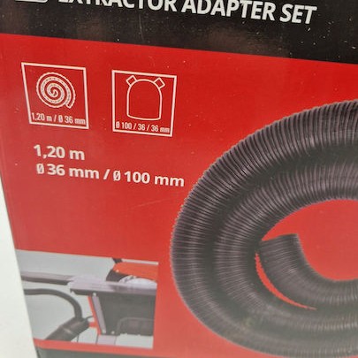 Absaugadapter-set 4310630 Schwarz Ø 100mm > Ø 36mm