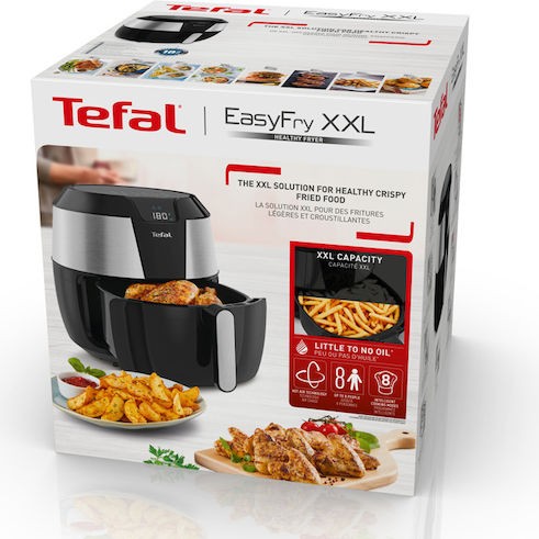 Tefal Easy Fry XXL Air Fryer 5.6lt Μαύρο