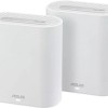 Asus ExpertWiFi EBM68 WiFi Mesh Network Access Point Wi‑Fi 6 Tri Band (2.4 & 5 & 6GHz) σε Διπλό Kit