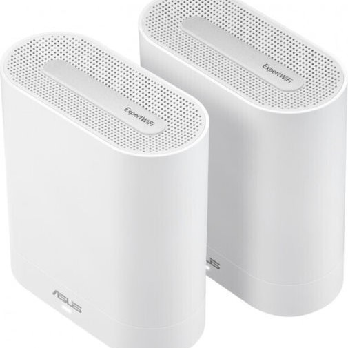 Asus ExpertWiFi EBM68 WiFi Mesh Network Access Point Wi‑Fi 6 Tri Band (2.4 & 5 & 6GHz) σε Διπλό Kit