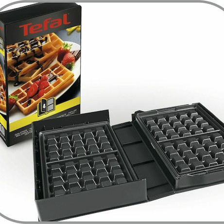 Tefal Snack Collection Τοστιέρα με Αποσπώμενες Πλάκες για 2 Τοστ 700W Inox