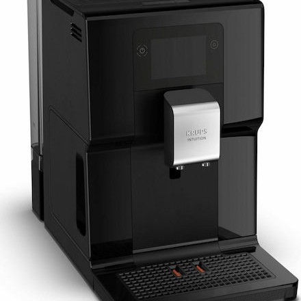 Krups Intuition Preference Αυτόματη Μηχανή Espresso 1450W Πίεσης 15bar για Cappuccino με Μύλο Άλεσης Μαύρη