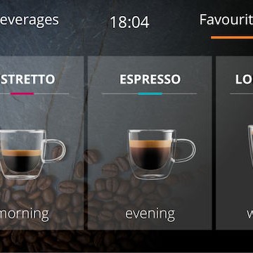 Krups Intuition Preference Αυτόματη Μηχανή Espresso 1450W Πίεσης 15bar για Cappuccino με Μύλο Άλεσης Μαύρη