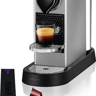 Krups CitiZ Καφετιέρα για Κάψουλες Nespresso Πίεσης 19bar Silver