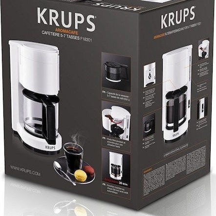 Krups Aromacafe 5 Καφετιέρα Φίλτρου 850W White