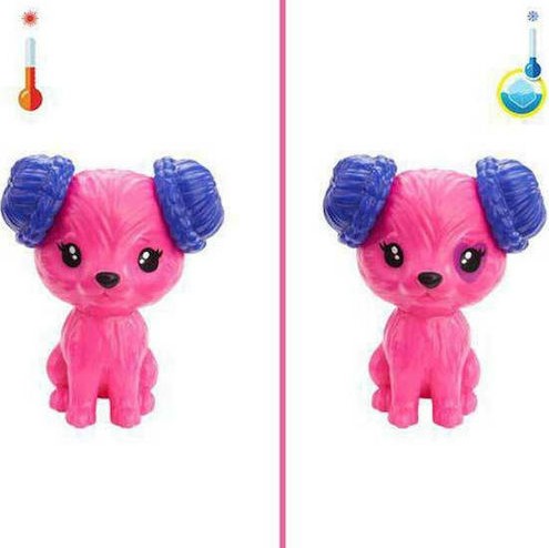 Barbie Hair Swaps Glittery Blue Κούκλα Color Reveal για 3+ Ετών