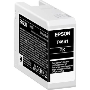 Epson T46S1 UltraChrome Pro 10 Γνήσιο Μελάνι Εκτυπωτή InkJet Photo Μαύρο (C13T46S100)