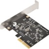 Silverstone ECU07 SuperSpeed USB 20Gbps / internal USB-C Key-A 3.2 Gen 2x2 PCIe expansion card