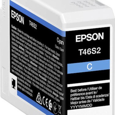 Epson T46S2 UltraChrome Pro 10 Γνήσιο Μελάνι Εκτυπωτή InkJet Κυανό (C13T46S200)