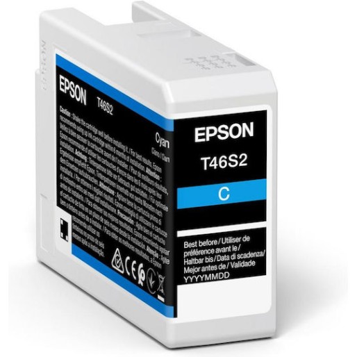 Epson T46S2 UltraChrome Pro 10 Γνήσιο Μελάνι Εκτυπωτή InkJet Κυανό (C13T46S200)
