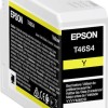 Epson T46S4 Ultrachrome Pro 10 Γνήσιο Μελάνι Εκτυπωτή InkJet Κίτρινο (C13T46S400)