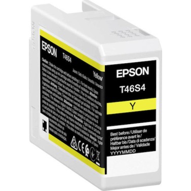 Epson T46S4 Ultrachrome Pro 10 Γνήσιο Μελάνι Εκτυπωτή InkJet Κίτρινο (C13T46S400)