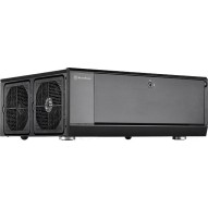 Silverstone GD10 Home Theater Κουτί Υπολογιστή Μαύρο
