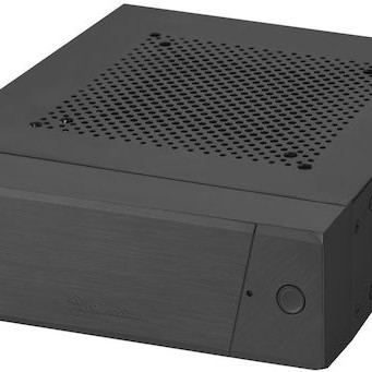 Silverstone Milo 10 Home Theater Κουτί Υπολογιστή Μαύρο