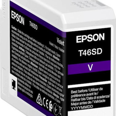 Epson T46SD UltraChrome Pro 10 Γνήσιο Μελάνι Εκτυπωτή InkJet Μωβ (C13T46SD00)
