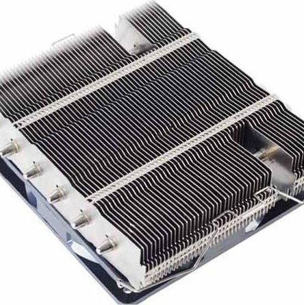 Silverstone NT06-Pro V2 Ψύκτρα Επεξεργαστή Low Profile για Socket AM4/115x/AM3/AM3+ Ασημί