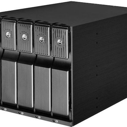 Silverstone Θήκη για 5 Σκληρούς Δίσκους 3.5