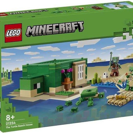 Lego Minecraft Turtle Beach House για 8+ Ετών