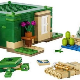Lego Minecraft Turtle Beach House για 8+ Ετών