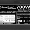 Silverstone Essential 700W Μαύρο Τροφοδοτικό Υπολογιστή Full Wired 80 Plus Standard