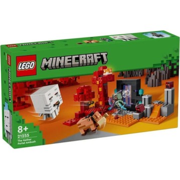 Lego Minecraft The Nether Portal Ambush για 8+ Ετών