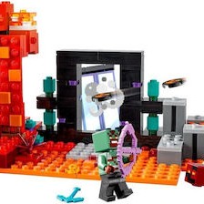 Lego Minecraft The Nether Portal Ambush για 8+ Ετών