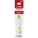 Canon GI-51 Συμβατό Μελάνι Εκτυπωτή InkJet Canon 7700 Σελίδων 70ml Κίτρινο 1τμχ