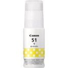 Canon GI-51 Συμβατό Μελάνι Εκτυπωτή InkJet Canon 7700 Σελίδων 70ml Κίτρινο 1τμχ