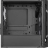 Silverstone FARA H1M PRO Gaming Mini Tower Κουτί Υπολογιστή με Πλαϊνό Παράθυρο και RGB Φωτισμό Μαύρο