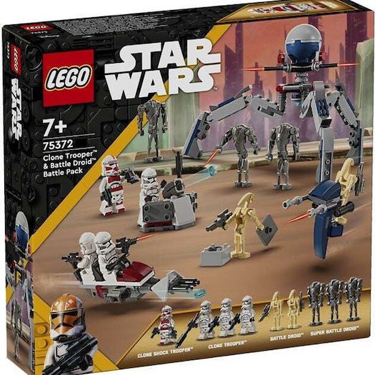 Lego Disney Clone Trooper & Battle Droid Battle Pack για 7+ Ετών