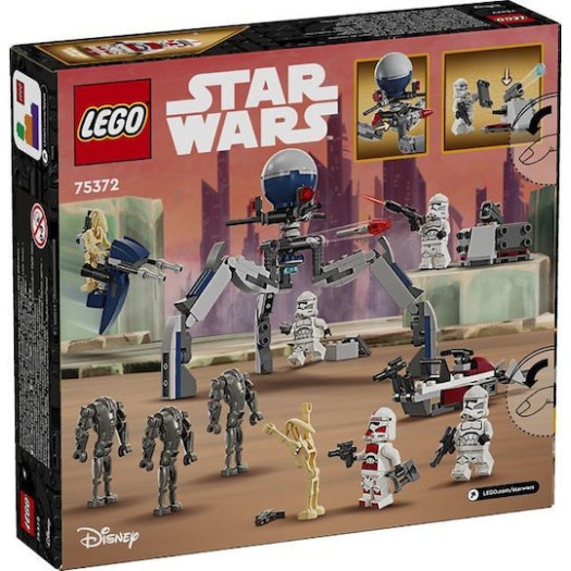 Lego Disney Clone Trooper & Battle Droid Battle Pack για 7+ Ετών