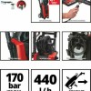 Einhell TE-HP 170 Πλυστικό Ρεύματος 2300W με Πίεση 170bar