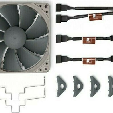 Noctua NA-FK1 redux Case Fan 120mm με Σύνδεση 4-Pin PWM Γκρι