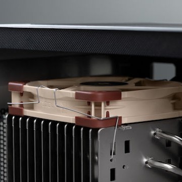 Noctua NF-A12x25 LS Case Fan 120mm με Σύνδεση 4-Pin PWM Καφέ