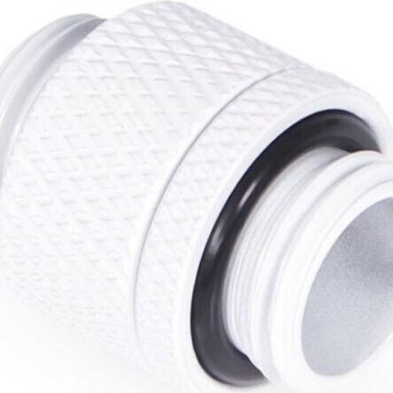 Alphacool Fittings Eiszapfen double nippel rotatable G1/4 outer thread to G1/4 outer thread Λευκό