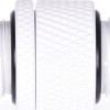 Alphacool Fittings Eiszapfen double nippel rotatable G1/4 outer thread to G1/4 outer thread Λευκό