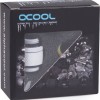 Alphacool Fittings Eiszapfen double nippel rotatable G1/4 outer thread to G1/4 outer thread Λευκό