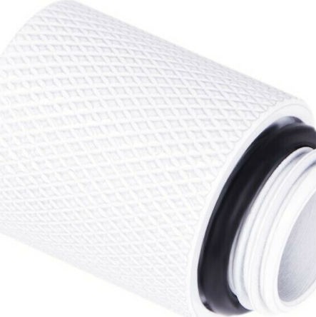 Alphacool Icicles Extension 20mm G1 / 4 AG to G1 / 4 IG Fittings Λευκό