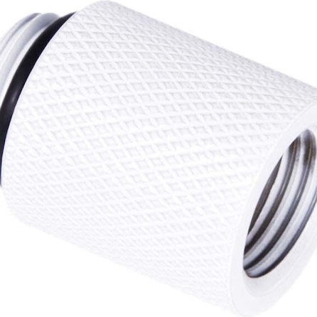 Alphacool Icicles Extension 20mm G1 / 4 AG to G1 / 4 IG Fittings Λευκό