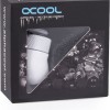 Alphacool Eiszapfen angled adaptor 45° rotatable G1/4 outer thread to G1/4 ínner thread Fittings Λευκό