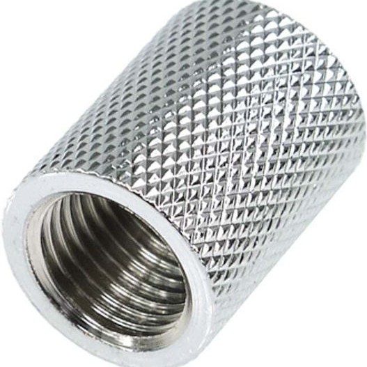 Alphacool HF Muffer G1/4 Inner Thread to G1/4 IG SR Fittings Ασημί