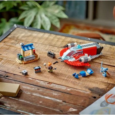 Lego Disney The Crimson Firehawk για 4+ Ετών 136τμχ