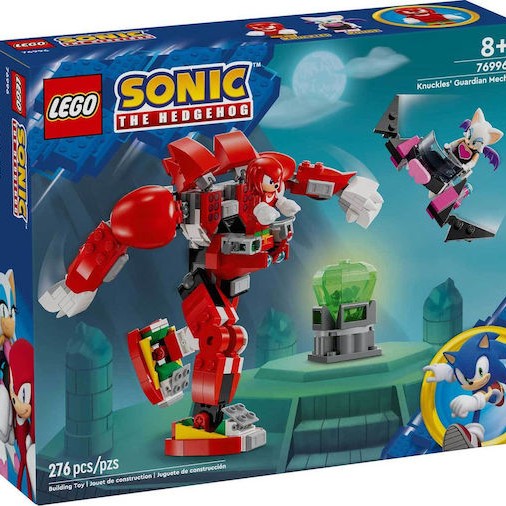 Lego Sonic The Hedgehog Knuckles' Guardian Mech για 8+ Ετών