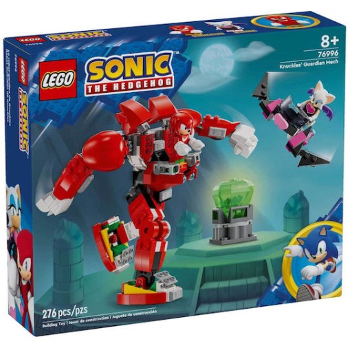 Lego Sonic The Hedgehog Knuckles' Guardian Mech για 8+ Ετών